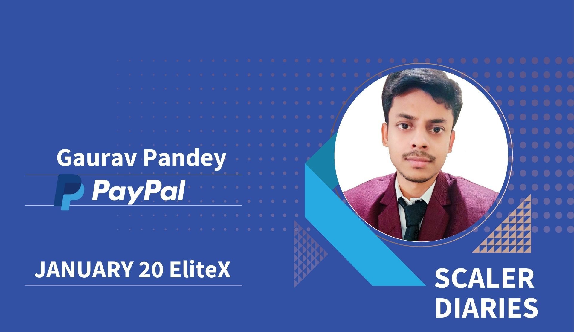 Scaler Diaries: Gaurav Pandey's Journey to PayPal