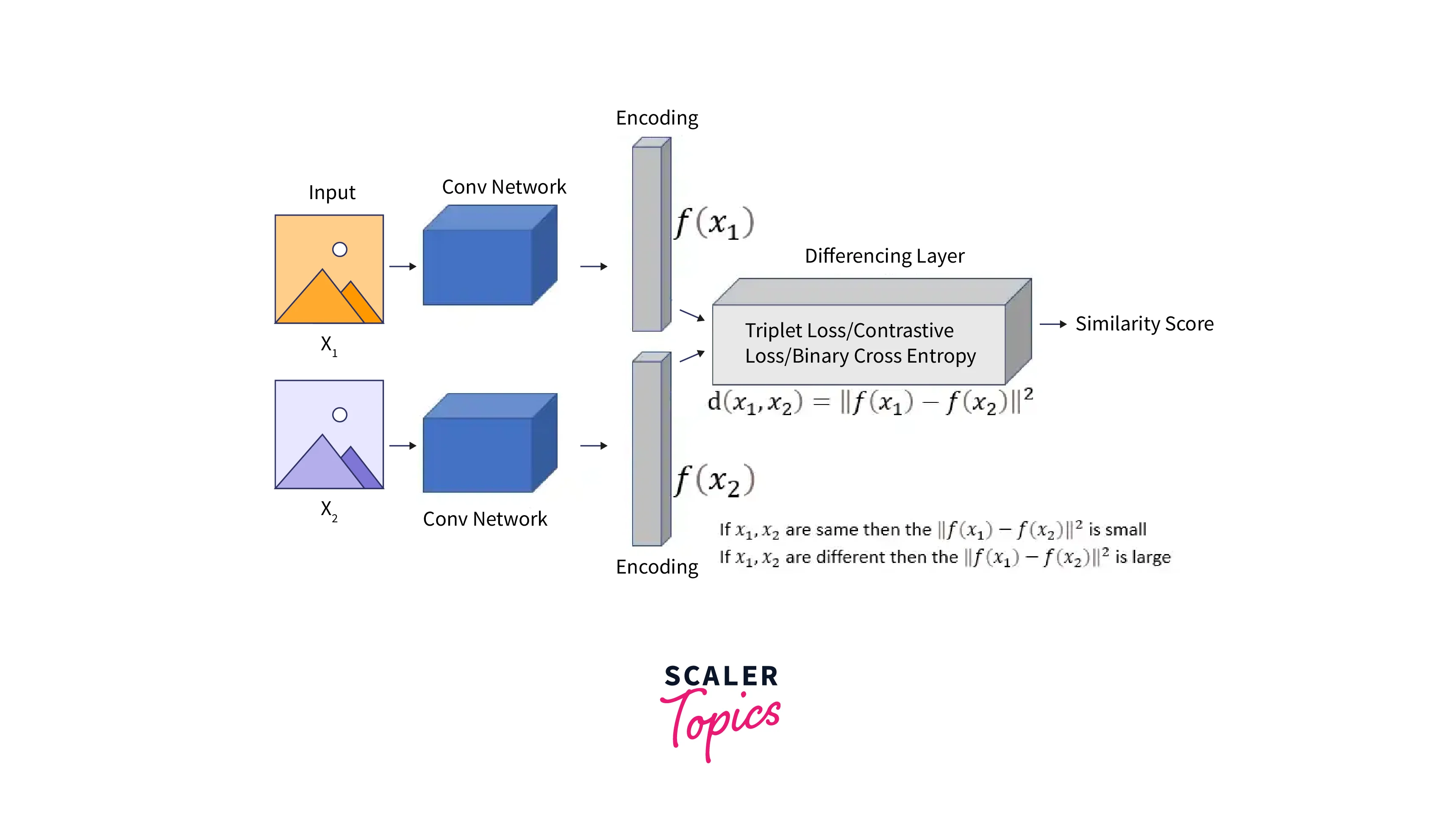 Architecture of Siamese Networks
