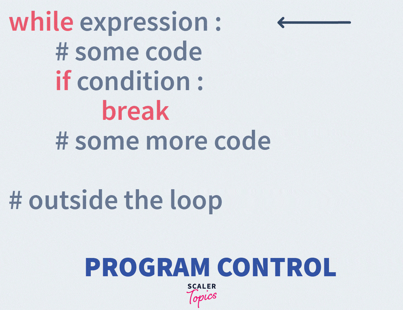 Break Statement in Python - While loop