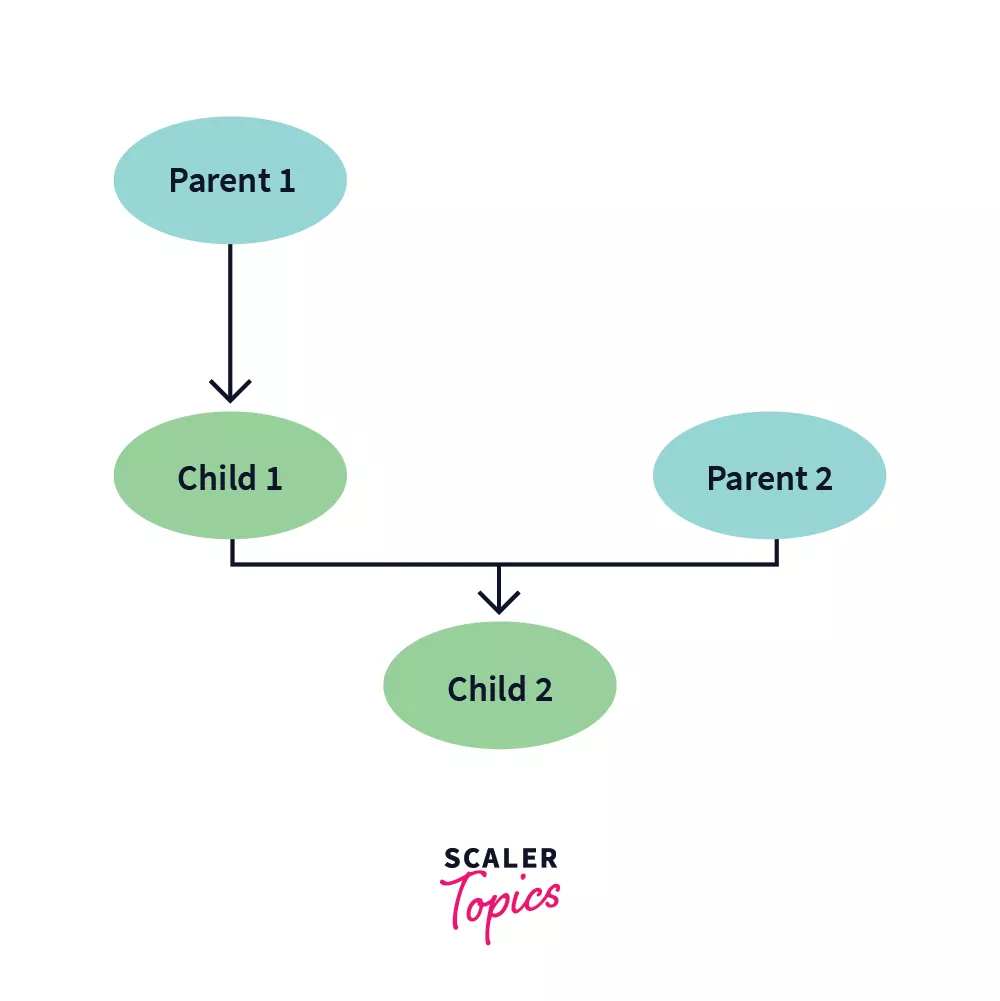 combination of three types of python inheritance