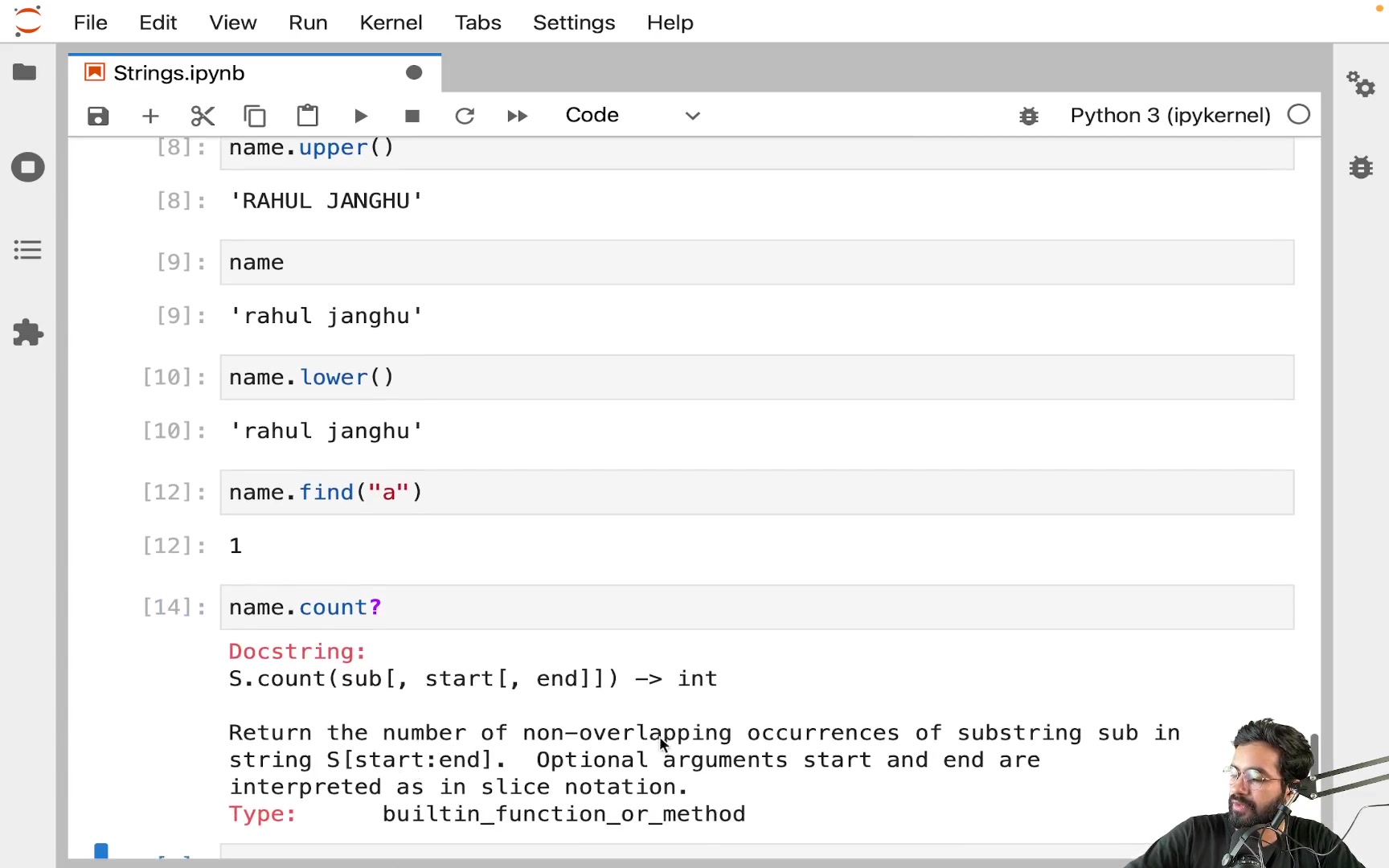 String Methods part 1