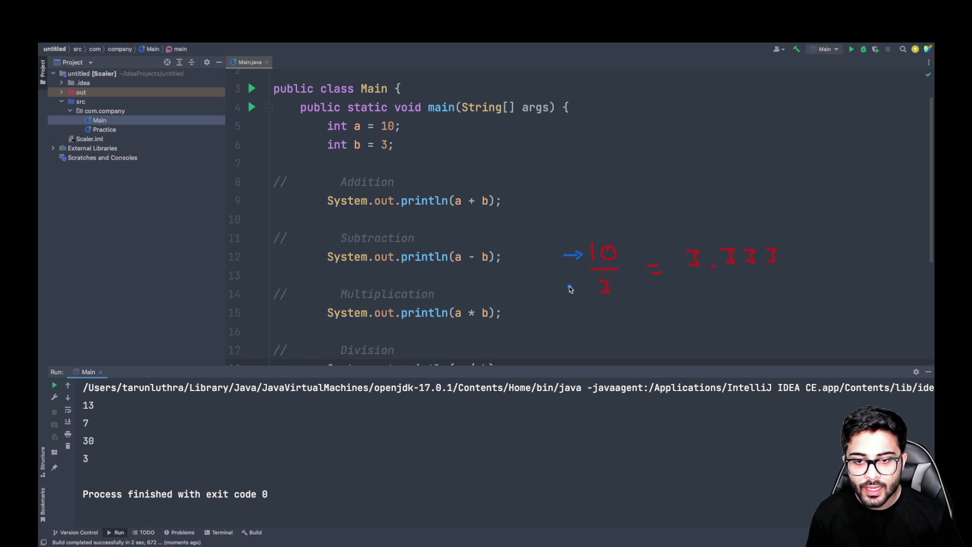 Arithmetic Operators